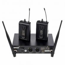 SISTEMA INALAMBRICO DUAL UHF FREEU TWIN PT 823 THE T.BONE