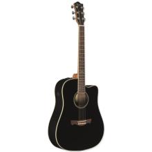 GUITARRA ACUSTICA WS-40 EQ BK WALNUT SERIES TAGIMA