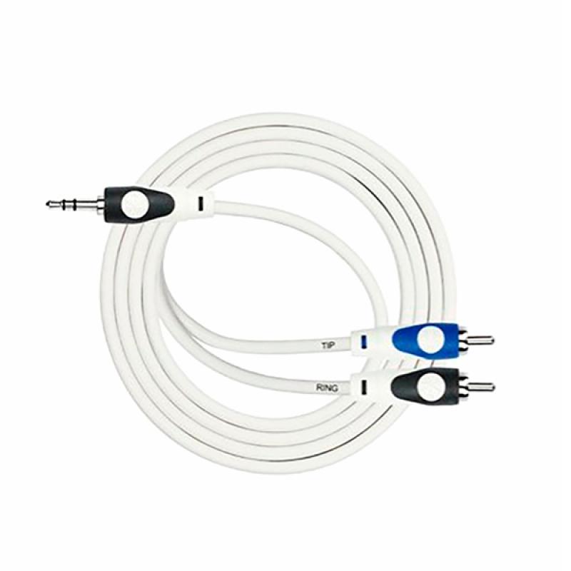 CABLE AUDIO MINI PLUG-2RCA 1,5MT KIRLIN