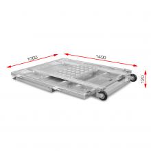 BARRERA C-RUEDAS ALUMINIO 1285x1000 GUIL