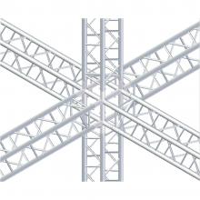 TRUSS CUADRADO UNION 3 VIAS TQN 29x29x29 ALUMINO GUIL