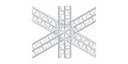 TRUSS CUADRADO UNION 3 VIAS TQN 29x29x29 ALUMINO GUIL