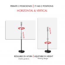 MAMPARA PROTECCION SEPARACION 1200x800x5mm MP-01 GUIL