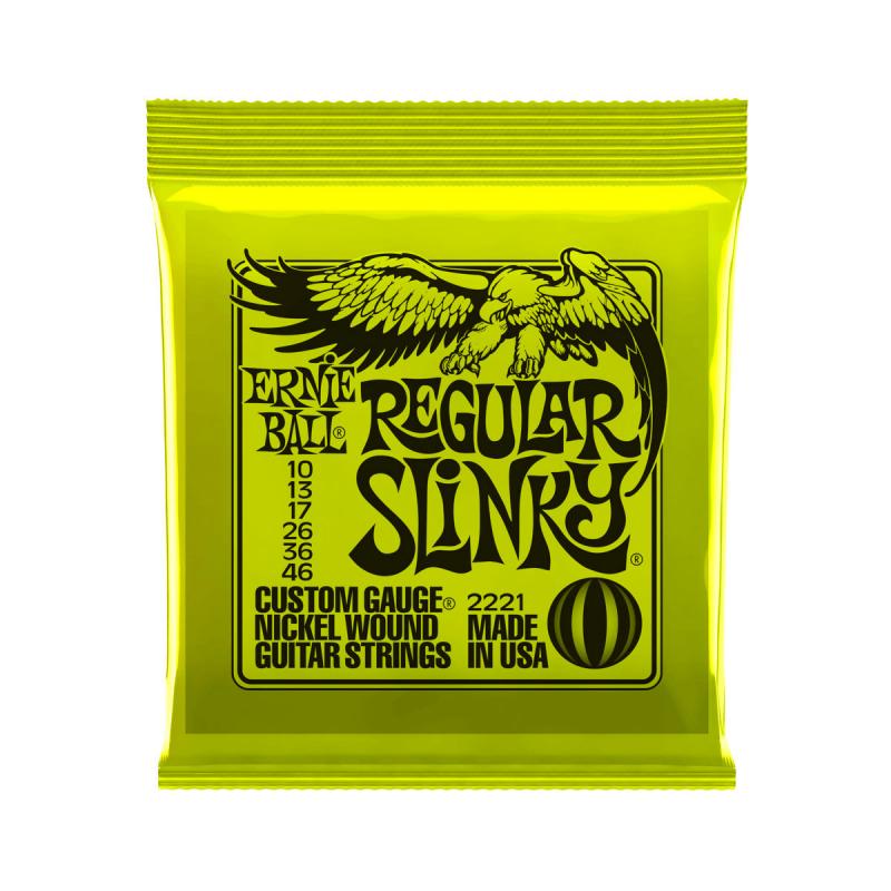 CUERDAS GUITARRA ELECTRICA 10-46 P02221 ERNIE BALL