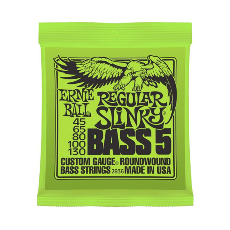 CUERDAS BAJO ELECTRICO 5 CUERDAS 45-130 P02836 ERNIE BALL