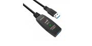 CABLE EXTENSION USB 3.0 ACTIVO 15MT DINON