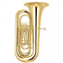 TUBA BB 4 PISTONES 443MM DORADA CASE TU-M4480G OPTUX MUSIC