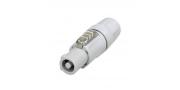 CONECTOR POWERCON 250V 20A BLCO. NAC3FCB NEUTRIK