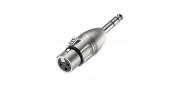 ADAPTADOR XLR/H 3PIN A PLUG 6.3 STEREO ROXTONE