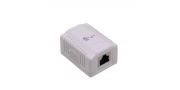 CONECTOR CAJA 1-RJ45 CAT6A BLINDADA RST-CAT6A LINKMADE