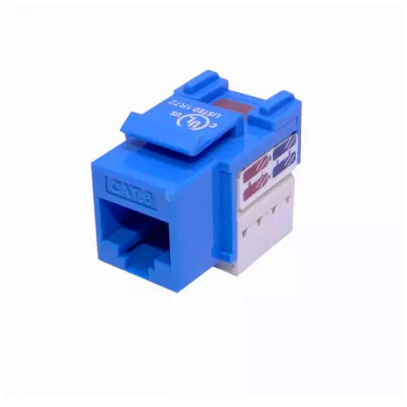 CONECTOR RJ45 HEMBRA AZUL KP6AL LINKMADE