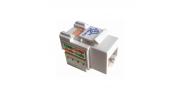 CONECTOR RJ45 HEMBRA BLANCO KP6WL LINKMADE