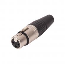 CONECTOR XLR HEMBRA 3PIN YS136N YONGSHENG