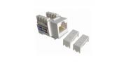 CONECTOR RJ45 HEMBRA BLANCO KP6WL LINKMADE