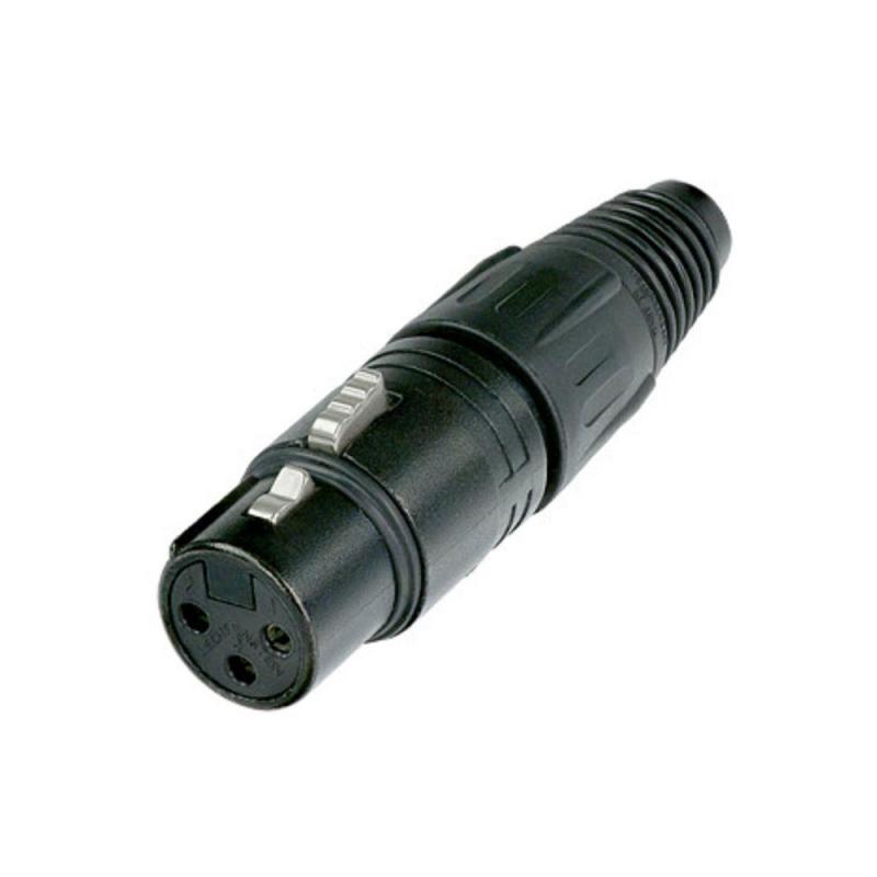 CONECTOR XLR/H BK 3 PIN CA117 STUDIOMASTER