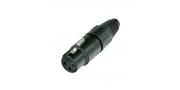 CONECTOR XLR/H BK 3 PIN CA117 STUDIOMASTER