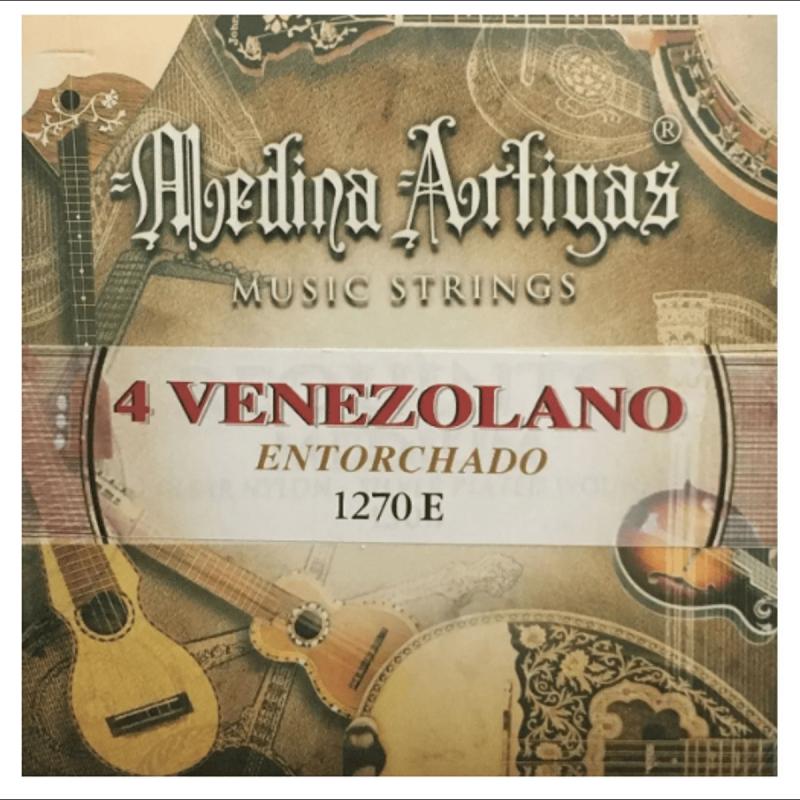 CUERDAS CUATRO VENEZOLANO ENTORCHADO SET MEDINA ARTIGAS