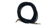 CABLE PLUG PLUG 6 MTS EN L NEGRO BASICO GENERIC