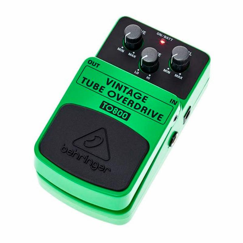 PEDAL OVERDRIVE VALVULAS VINTAGE TUBE TO800 BEHRINGER